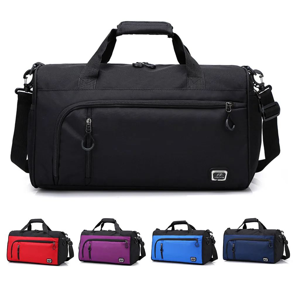 

Oxford Sports Bag Large Capacity Portable Gym Bags Multifunctional Wear-resistant Adjustable Shoulder Strap for Outdoor Football