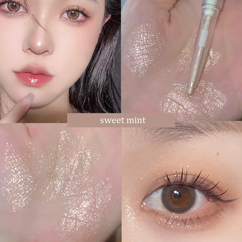 Eye shadow Pen Eyeliner Eyelid Pearl Brighten Eye Makeup Tool Highlighter Silkworm Pencil Lasting Natural Matte Shimmer eyeshadow pen eyeshadow pencil