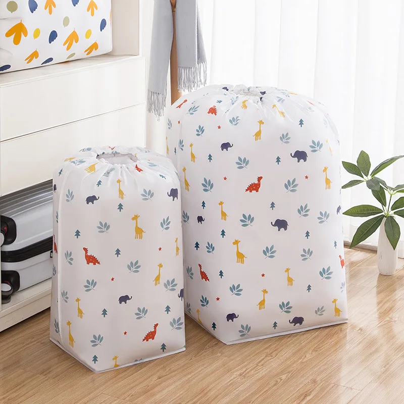 

Large Storage Bag Clothes Blanket Quilt Closet Sweater Organizer Pouches Home High Quality Housekeeping Container Organizers New