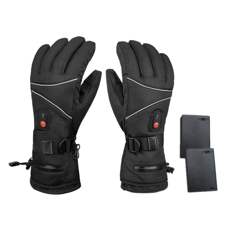 

Upgraded Heated Gloves for Men & Women Outdoor Indoor Rechargeable Electric Gloves Warming Gloves for Climbing Hiking
