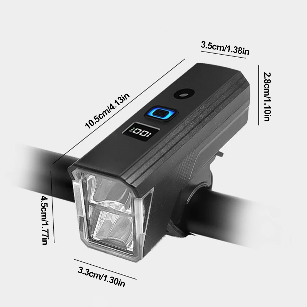 4000Lumen Bicycle Light 3000mAh Bike Headlight Automatic Sensor Bike Flashlight Rechargeable Bike Safety Lamp for Night Riding