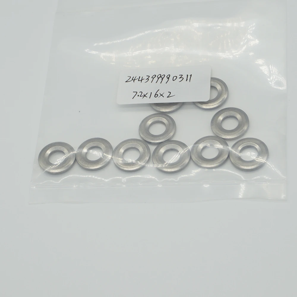 F-DIESEL 100PCS Original 11176-51010 1117651010 Adjusting Shim 093133-0870 Injector Washer Seal For Lexus Toyoto 2KD Shims Seat