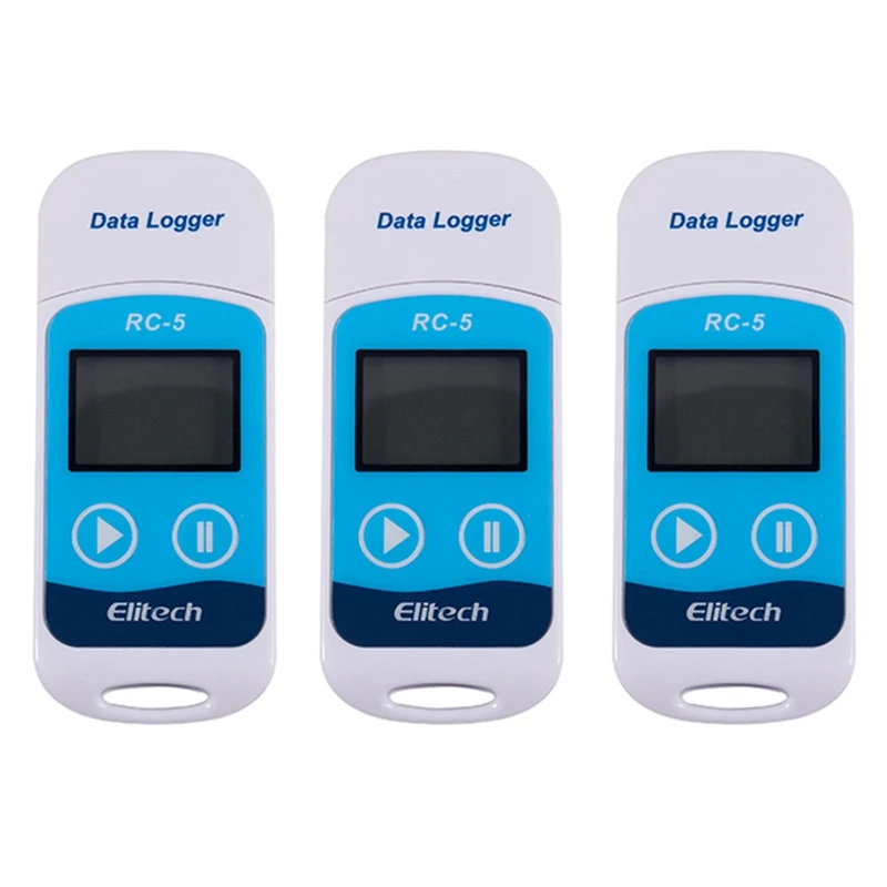 

ELITECH 3X 32000 Point USB Temperature Data Logger Recorder Internal Sensor