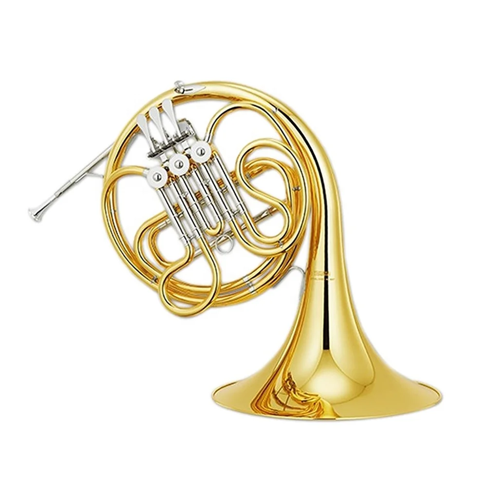 

SEASOUND Factory OEM Cheap High Quality F 3 Key Single Gold French Horn JYFH932