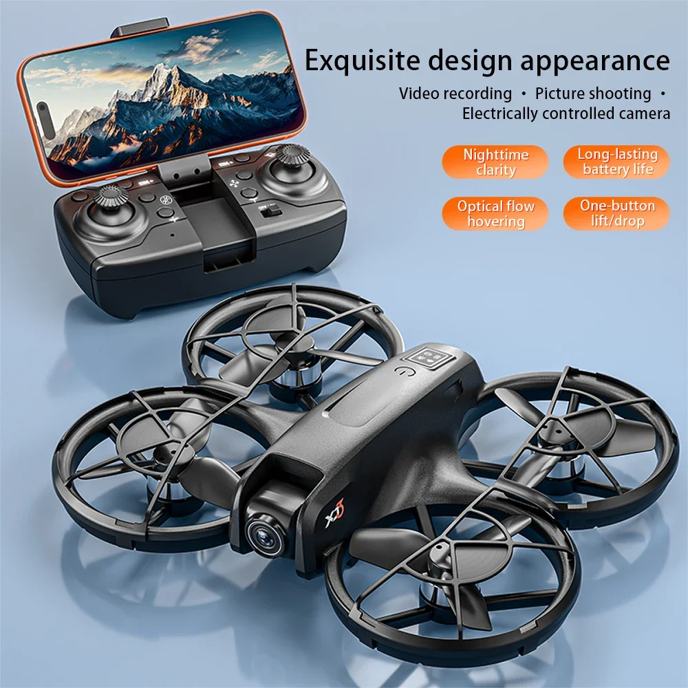 Drone Selfie Tascabile Doppia Fotocamera HD Pieghevole 360° - XJ3