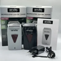 Original Andis 17170 Foil Lithium Titanium Shaver Smooth Shaving Cordless Shaver With Charger  For Men Razor Bald Hair Clipper 2