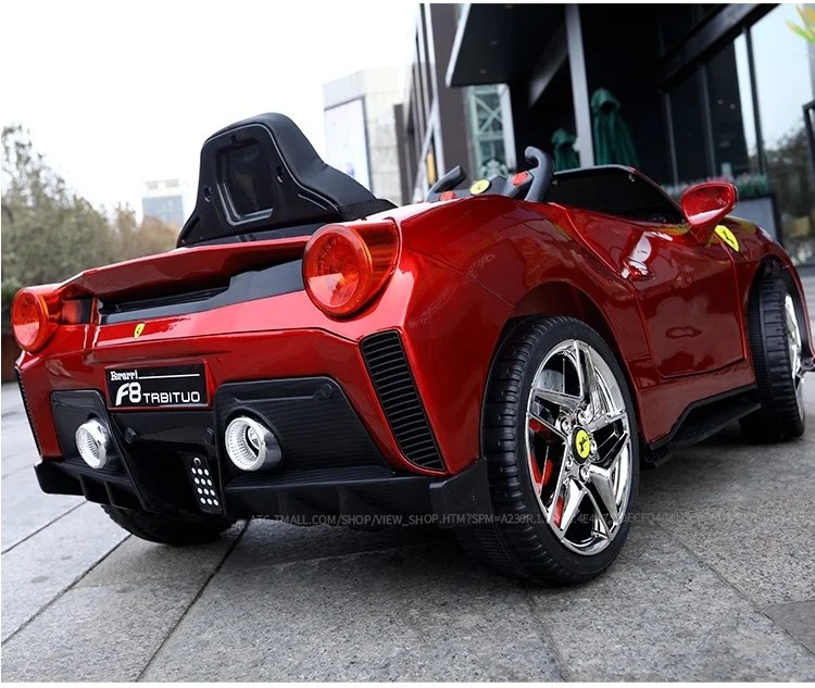 Ferrari Kids Ride On Electric Car For Boys &Amp; Girls Toy Car With Remote Control F8
