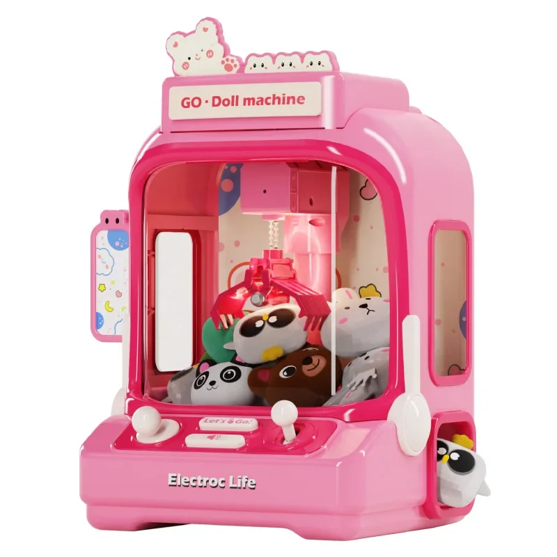 Capture Doll Toys Children's Claw Machine Christmas Gift Candy Catching Interactive Toy Game Console  Small Gaming Devices Boy 5