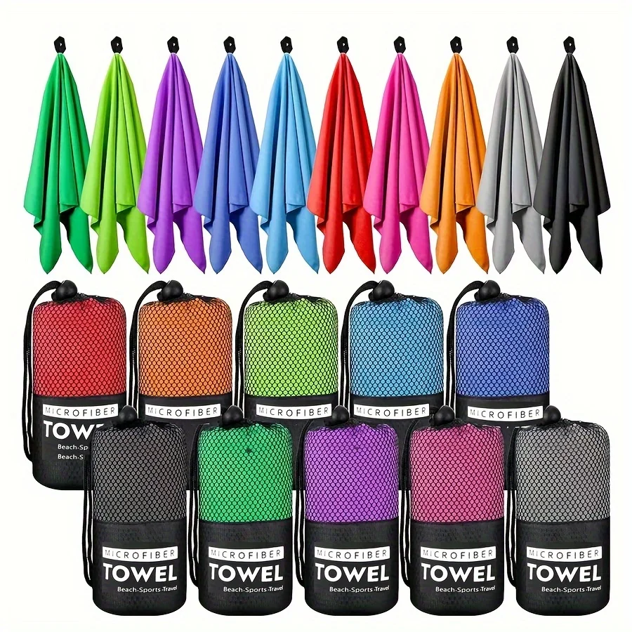 Microfiber Sports Quick Drying Towel Super Absorbent Super Soft Lightweight Gym Swimming Yoga Camping Beach 1 Pcs sports towel microfiber towel