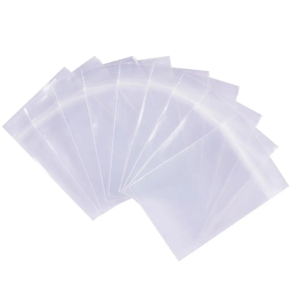 200Pcs Mini Self Seal Resealable Bags Clear Zip Lock Bag Jewelry Gift Packaging Pouches for Party Kitchen Candy Cookies Storage 8 2 10 13ft inflatable pvc bubble house family wedding party bubble clear balloons room dome house for outdoor fun