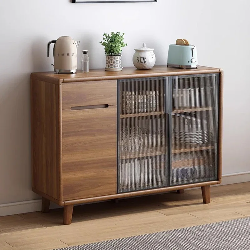 Sideboard Complete Kitchen Coffee Corner Cupboard Muble Cuisine Mobile et Wheel Dining Room Minimalist Showcase Furniture