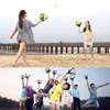 Parent-Child Outdoor Throwing and Catching Ball Sports Toy Fitness Hand Grasping The Ball Racket Sports Entertainment Toys Gifts 3