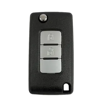 Chiave a distanza con chip per Mitsubishi - XRNKEY 1 pz CN011037 2 pulsanti Flip chiave a distanza per Mitsubishi Pajero 2015 2021