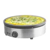 Snack Stand 40 CM Crepe Maker With Serving Station 1 Plate Non Stick Electric Pancake Making Machine 2