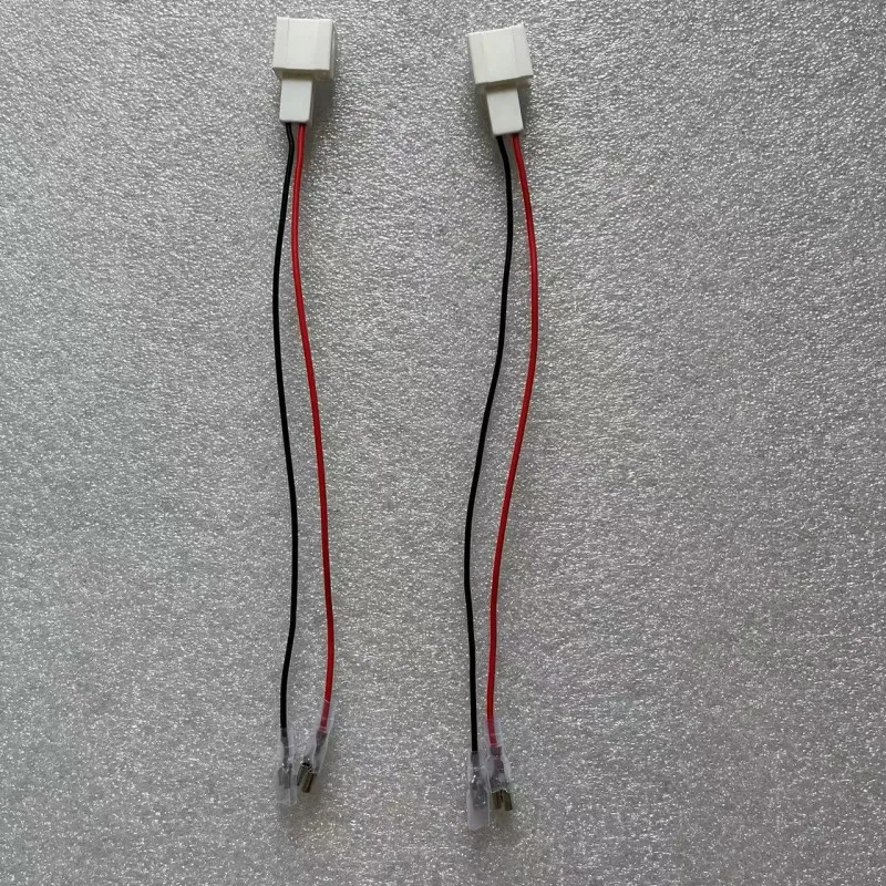 2pcs Car Door Stereo Bass Speaker Horn Wire Cable Harness Adapter Plugs socket without damaged for 2003- subaru audio speaker adapter
