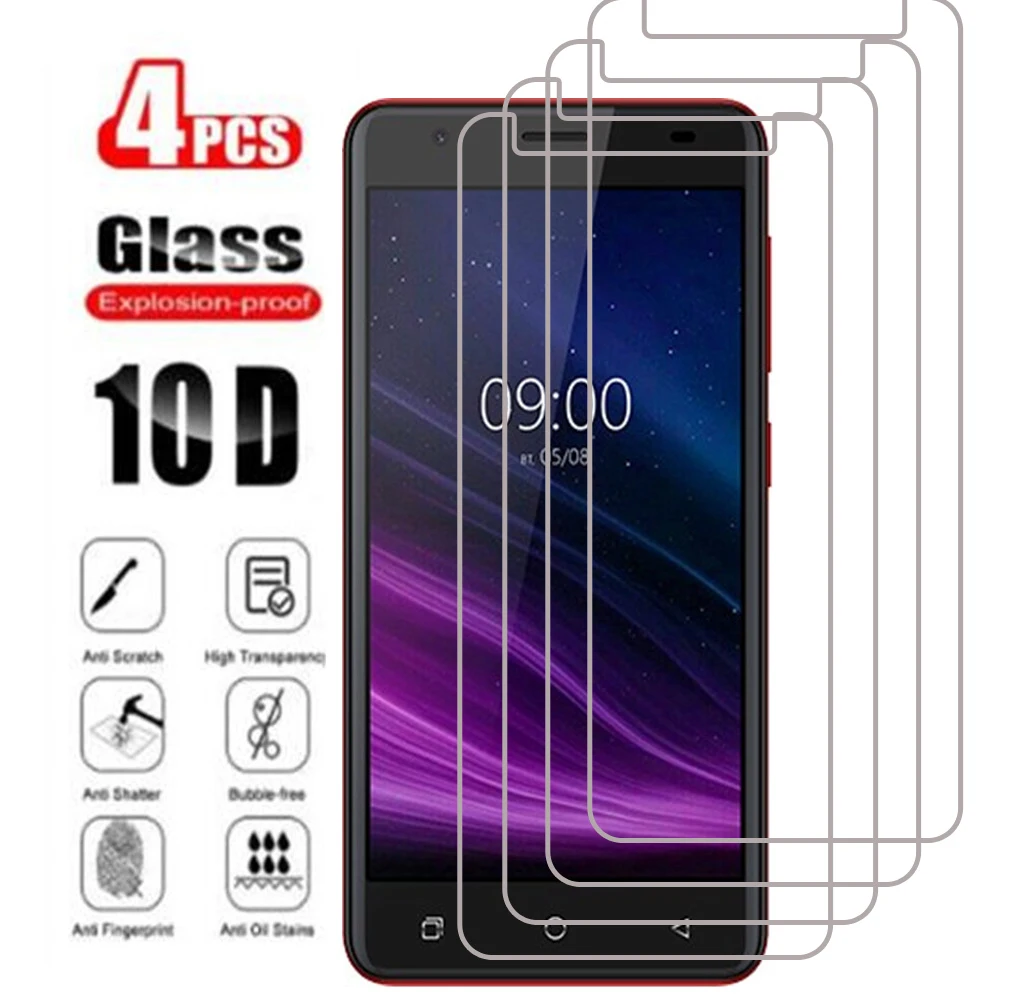 

4Pcs For BQ 5016G Choice Tempered Glass Protective On For BQ 5016G Choice Screen Protector SmartPhone Cover Film