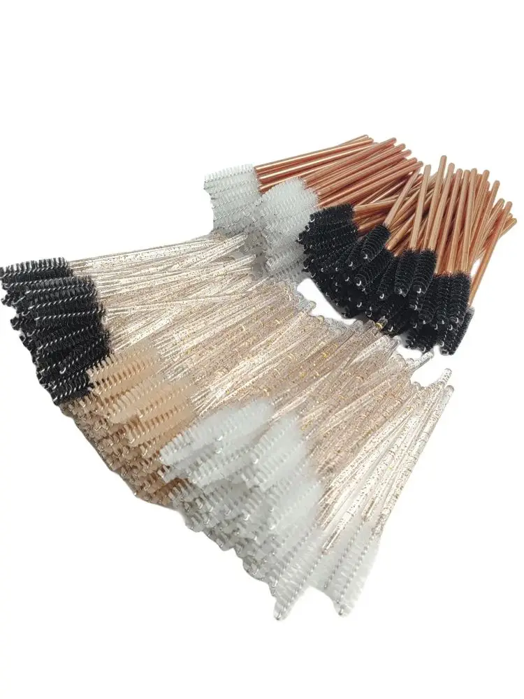 

Блестящая одноразовая кисть для ресниц, аппликатор, палочки Masacra, инструменты для макияжа бровей, расческа для катушек