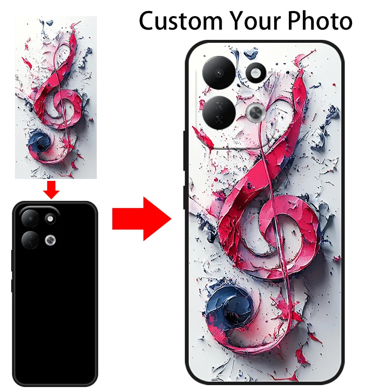 Personalized Custom Matte Soft Phone Case - DIY Photo Design Cover