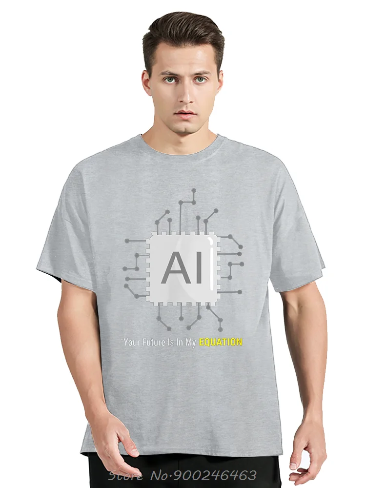 AI-Inspired Unisex Streetwear Cotton T-Shirt - Original Design