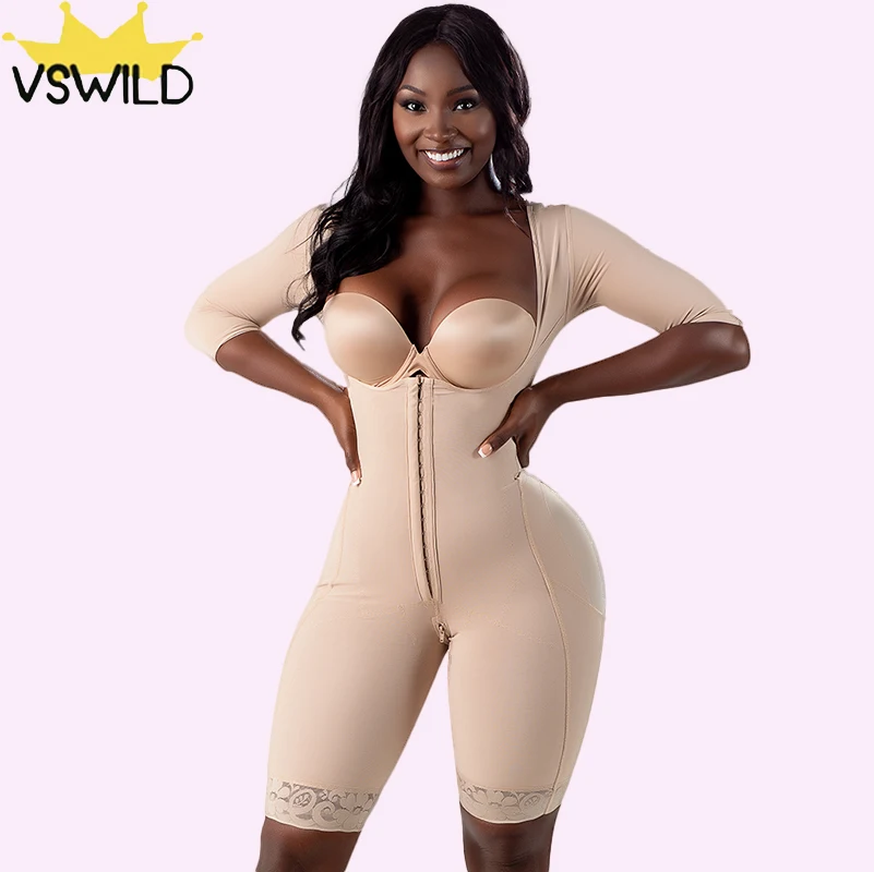 

Post-surgery Fajas Colombianas | With Sleeves Reducing And Shaping Girdles For Women Sexy​ ​Lingerie BodyOpen Bust Body Sh