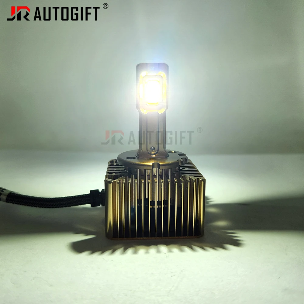 2 Copper Tubes D Series D1S D3S Led Headlight Bulb 9-16V 130W D2S D4S D8S Led Lights No need Ballast Plug&Play Auto Light 6000K