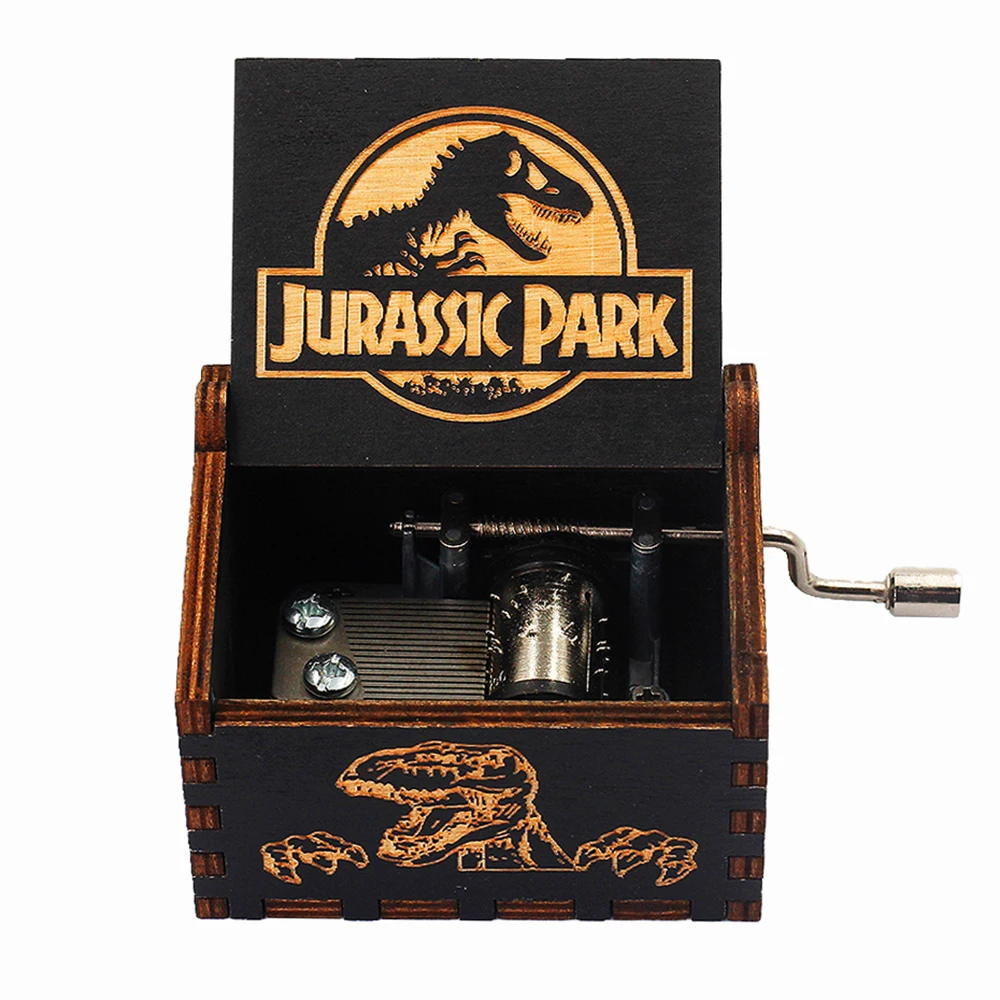 Top Sale Wood Hand Crank Music Box Dragon Ball Christmas Gift Birthday Gift New Year Gift 5