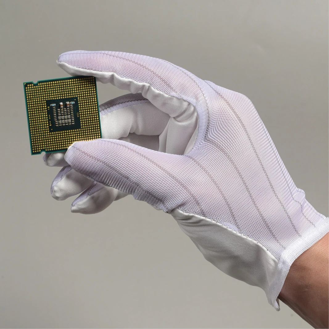 Dust-free cloth static gloves suitable for watch jewelry mobile phone products to remove sweat and prevent dust jewelry gloves