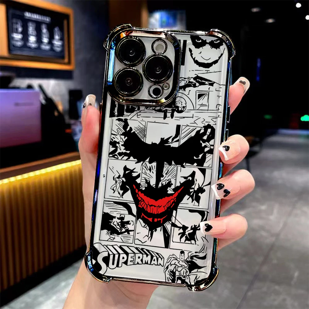 Enhanced Plating Anti-Fall Airbag Phone Case
