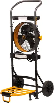 Capacity Hand Truck 5-in-1 Mobile Workshop with Integrated 3-Speed Fan and LED Light 1