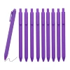 10pcs,Purple Ribbon Awareness Pens Domestic Violence Awareness Accessories for Alzheimer's Pancreatic Cancer 1