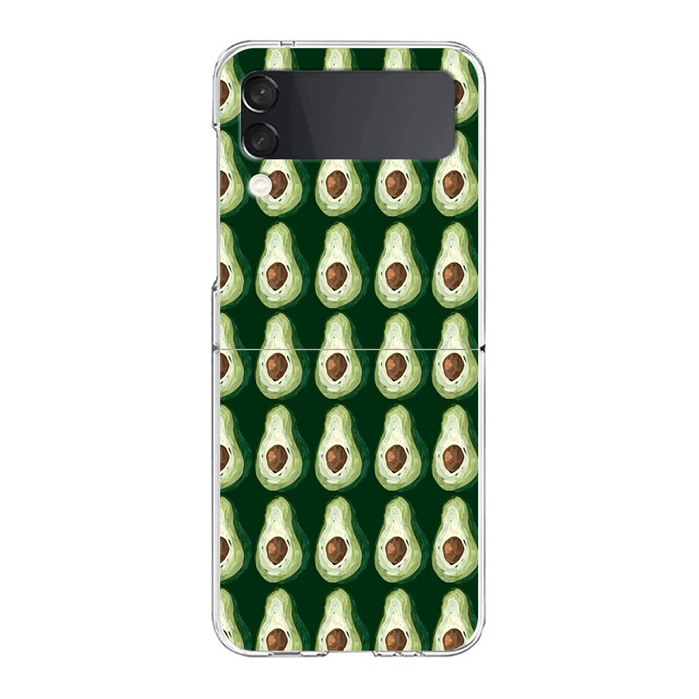 Avocado Hard Shell Transparent Shockproof Phone Case