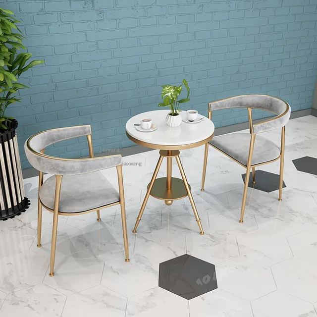 Light Luxury Nordic Dining Room Set: Minimalist Design