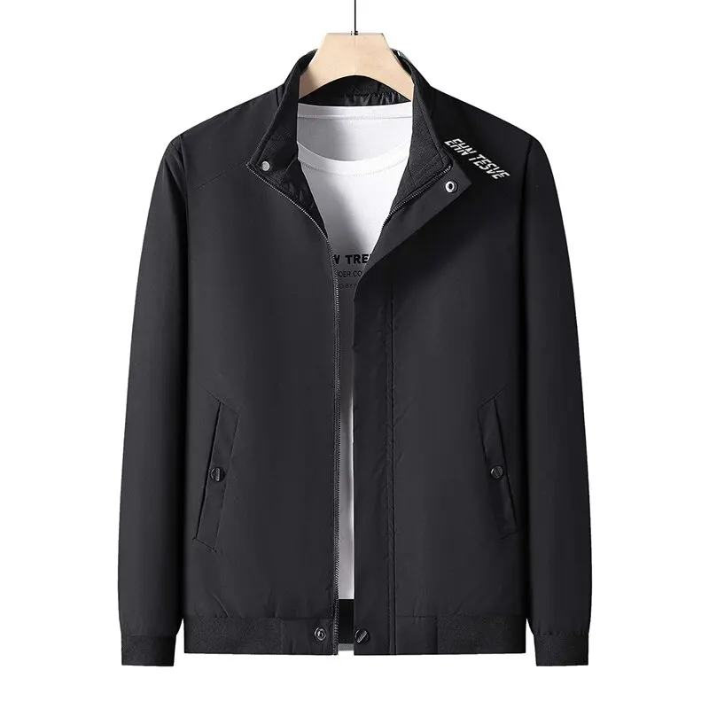 Black Denim Jacket Men's Spring And Autumn Version Retro Loose Large