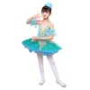 Summer Cute Mother-Kids Matching Family Outfits Tutu Ballet Dress Girl Stage Costume Mom Daughter Matching Dresses Women Clothes 2