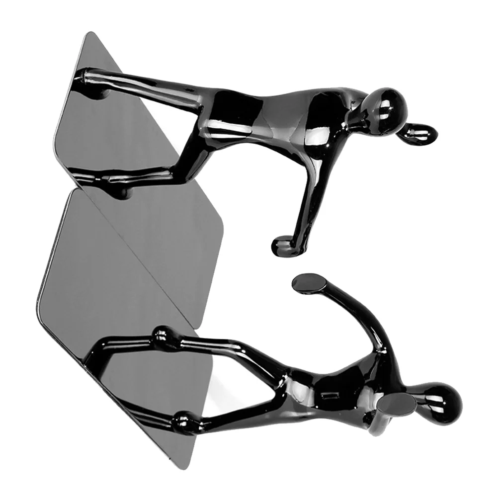 

of Creative Cartoon Human Bookends Book Stand Holder Bookshelf Desktop Organizer Shelf Office Accessories Stationery