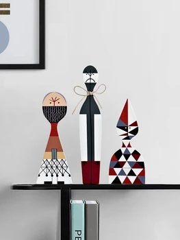 Kawaii Wooden Figurine Decor 1