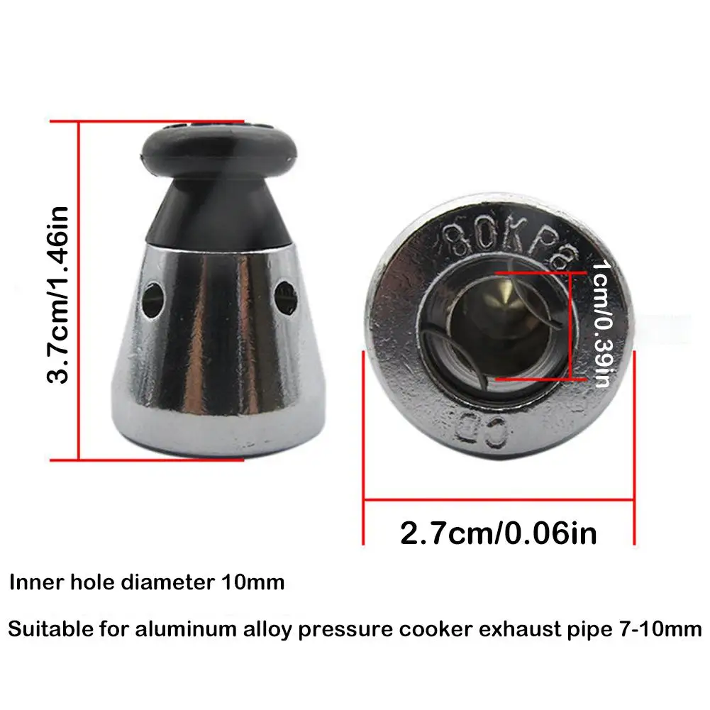Description Picture 6 of item1pcs 80KPa Universal Floater Safety Valve Replacement For Pressure Cookers Valve Kitchen Supplies Accessories U6L0
