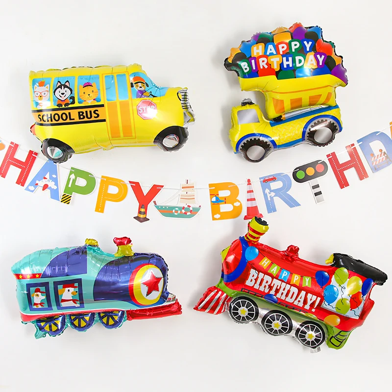 DECORATION ANNIVERSAIRE GARCON 2 Ans Tracteur, Ballon Tracteur 2 Ans, Deco Anniv EUR 23,31