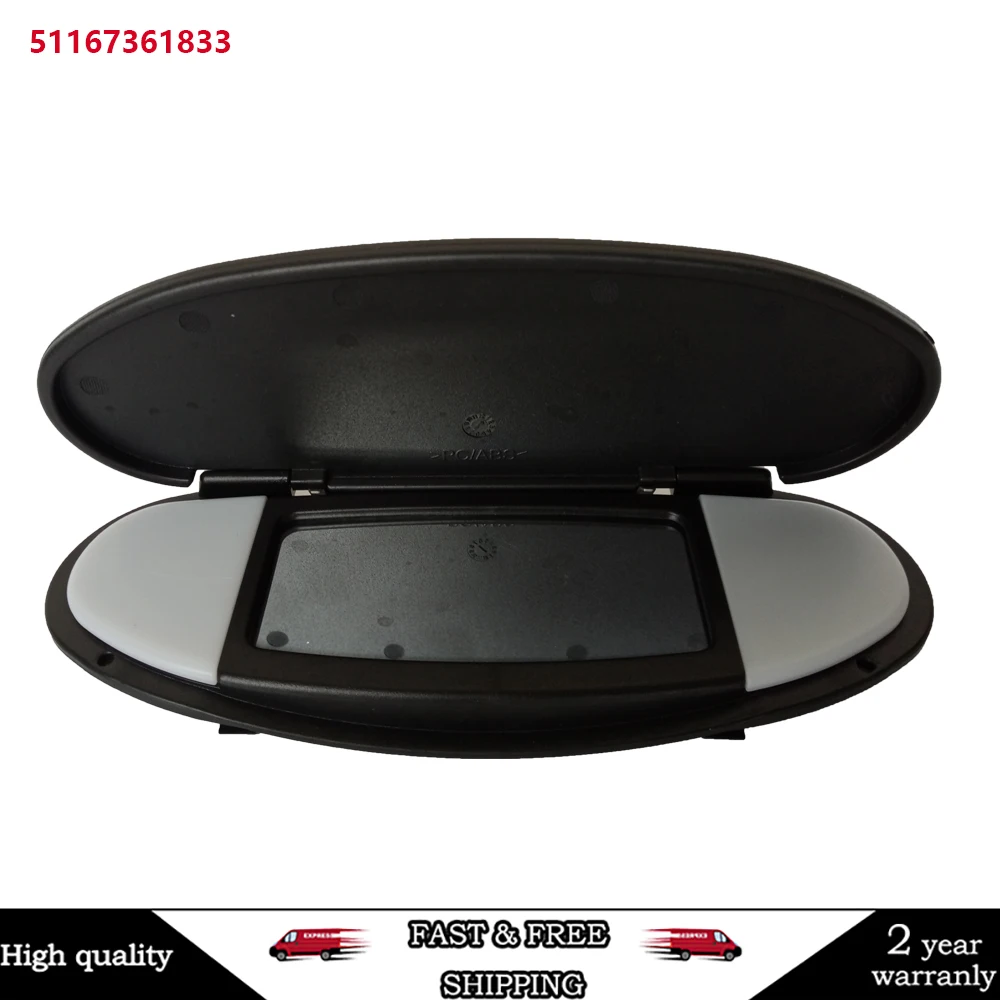 

Новый автомобильный солнцезащитный козырек, солнцезащитный козырек, чехол для зеркала для макияжа для BMW MINI R55 R56 R60 2007-2014, черный 51167361833