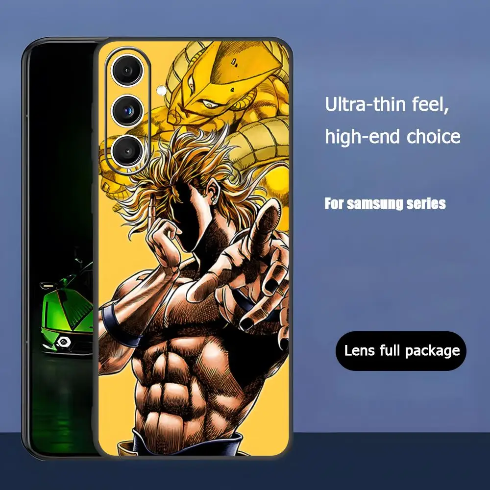 JoJo Bizarre Adventure Premium Soft Black Phone Case