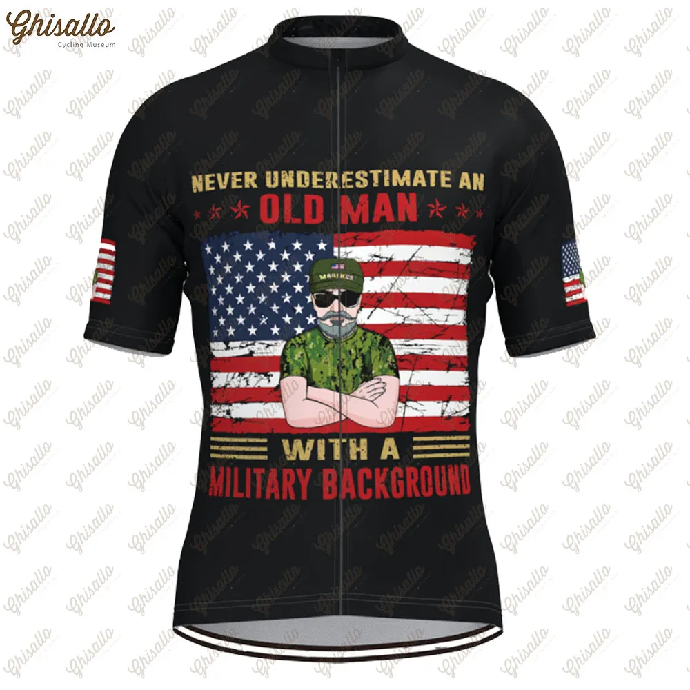 thumbnail image 1 of Conjunto de sudadera de ciclismo de manga corta para hombre, maillot de MTB, ropa de ciclismo, camiseta de verano para hombre mayor, nuevo, 2022, 1 of 5