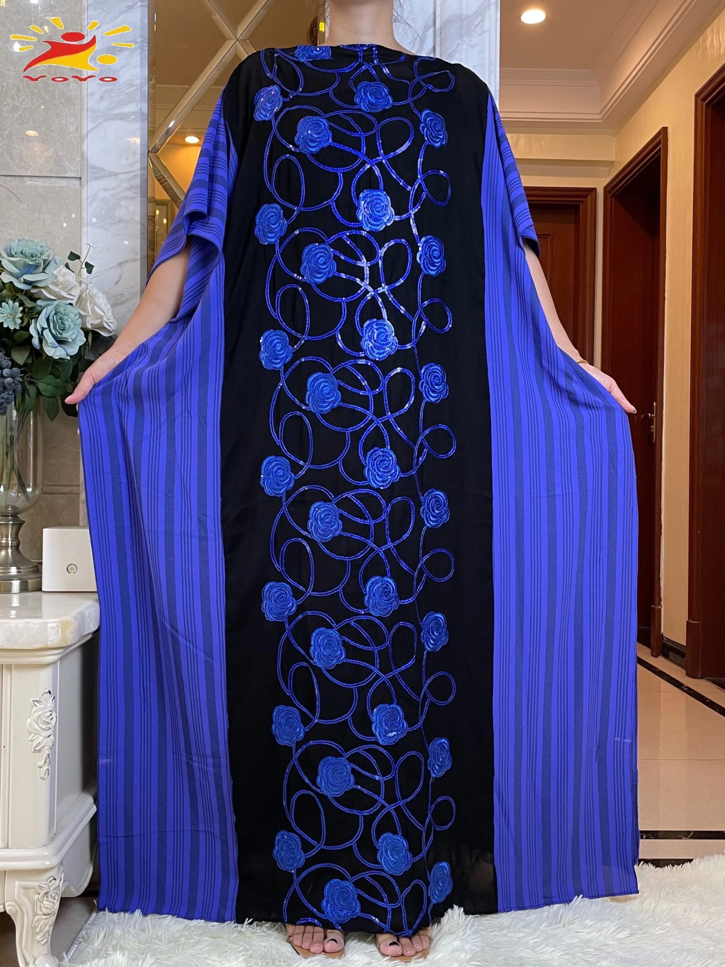 

Новая африканская Осенняя Рамадана блестки вышивка Abaya Дубай кимоно кафтан Caftan турецкая исламская одежда женские мусульманские длинные Robe