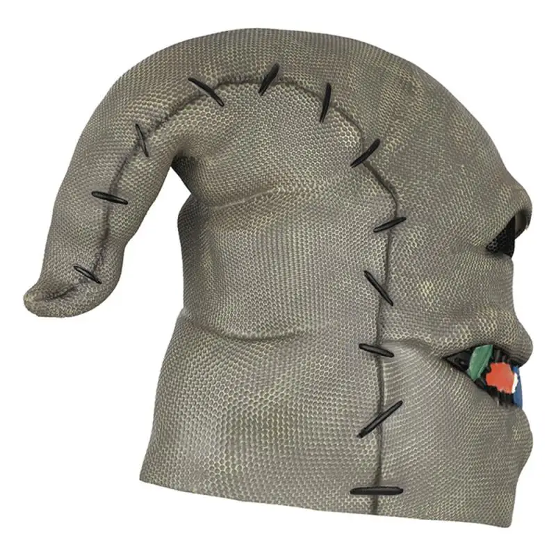 할로윈 라텍스 공포 마스크, 허수아비 공포 유령 마스크, 헤드기어 메이크업 퍼포먼스 소품, 게임 마스크, 공포 마스크