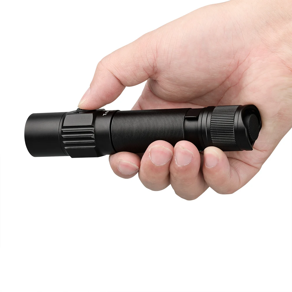 Trustfire-T10R Poderoso Tipo C USB Recarregável LED Lâmpada Tática Militar, Lanterna Tática do Exército, 1800Lumen, 18650