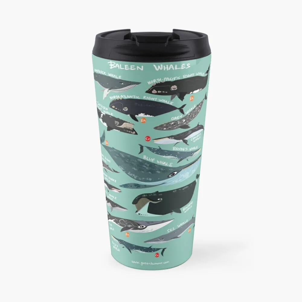 

Baleen Whales Travel Coffee Mug Original And Funny Cups To Give Away Mug For Tea
