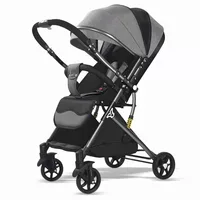 2025Cochettes pour bébé peuvent s'asseoir s'allonger plier facilement simples chariots parapluie pour bébé chariots portables pour nouveau-nés pour enfants 3