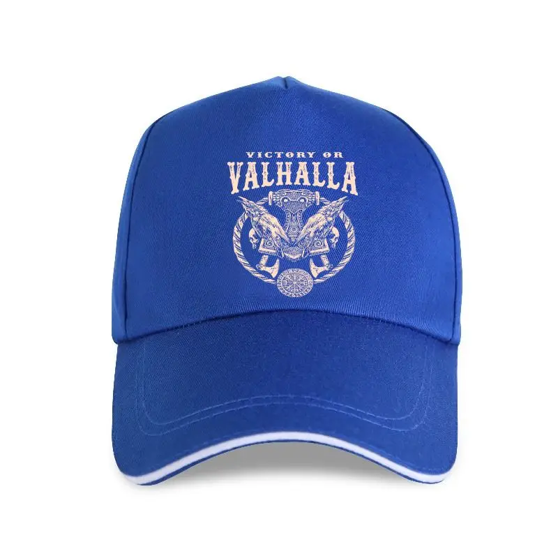 

2022 New Victory Or Valhalla Baseball Cap Hugin And Munin Viking Axe Gift