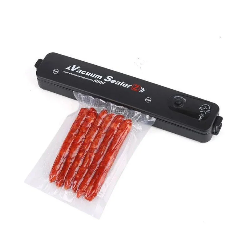 Vacuum Sealer Machine Household Food Film Sealer Packer 220V/110V - Keep Food Fresh - FREE GIFT 10pcs Storage Bags 5