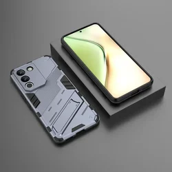 Shockproof 360° Protection Bumper Case with Lens Guard for Vivo V30 SE 5G (GRAY)