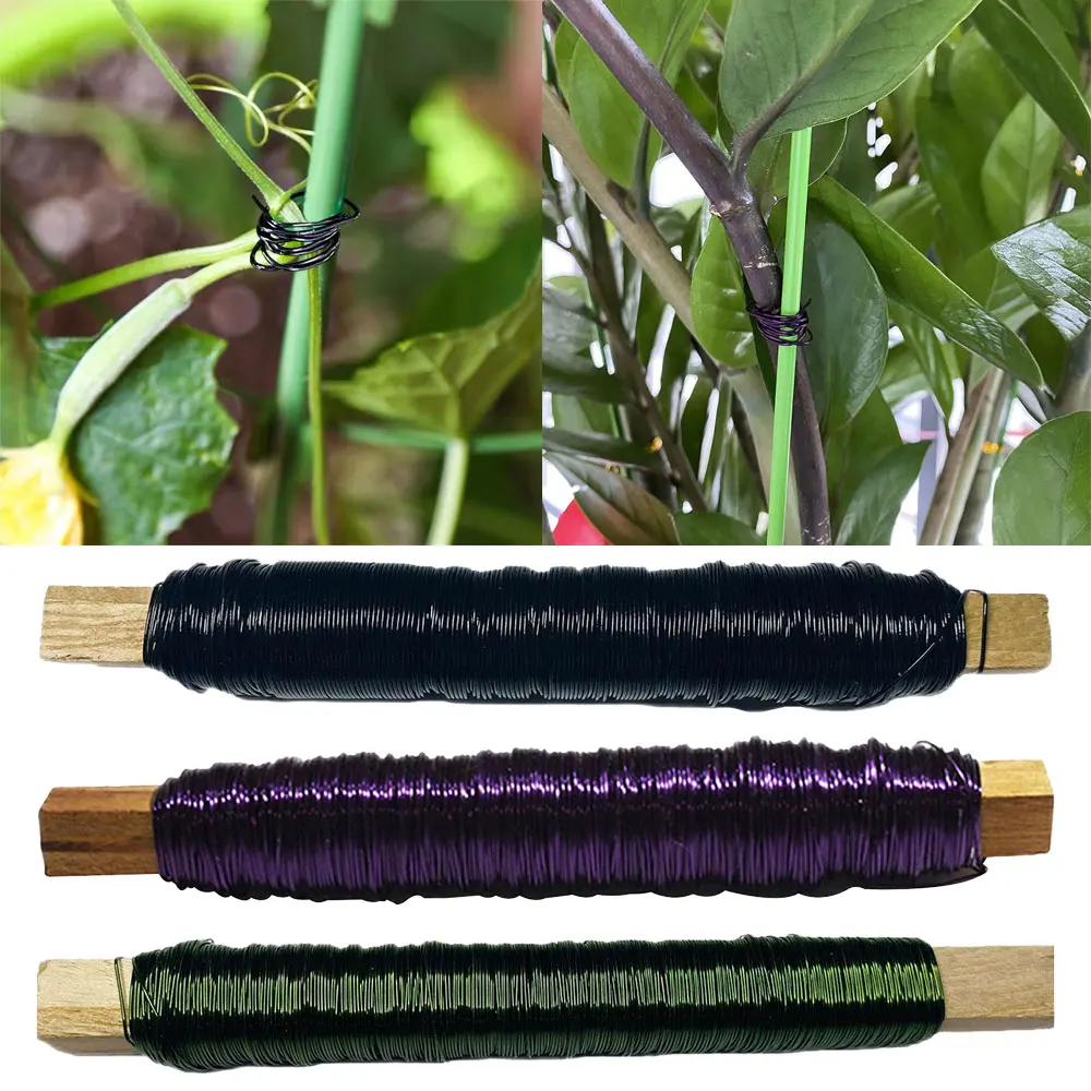 Binding Reel Wire For Mossing and Wreath Making 45 Metre Roll Floristry Diy Handicraft Making Horticultural Bundling